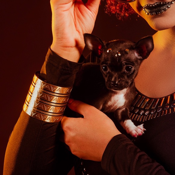 Jewelry - Gold Geometric Cuff Bracelet